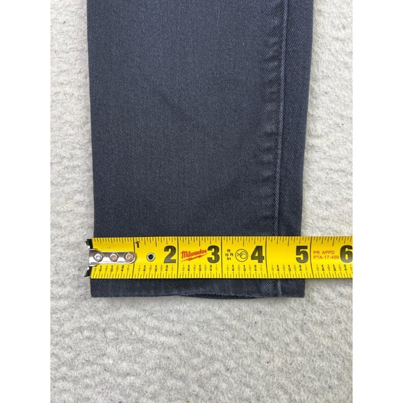 Levis 721 High Rise Skinny Ankle Jeans Womens 27 Black Cargo Stretch Denim Pants - Picture 15 of 16